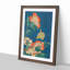 Canary and Peony by Katsushika Hokusai - Picture Frame Painting Print-55513749-55513751
