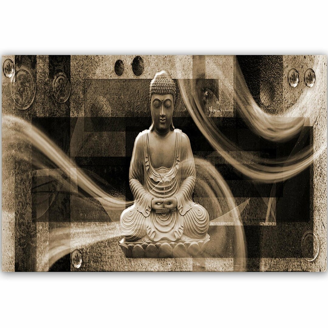 Leinwandbild Moderner Buddha 4