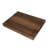CONSDAN Wood Cutting Board, Black Walnut-88086405