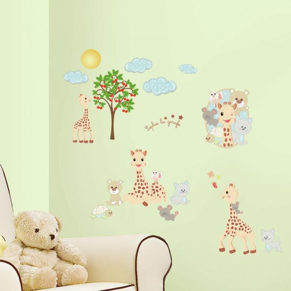 Wandsticker Sophie die Giraffe