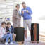Ensemble de 3 valises extensibles en ABS rigide à double pivot, ensemble de bagages de voyage avec serrure TSA-130476764