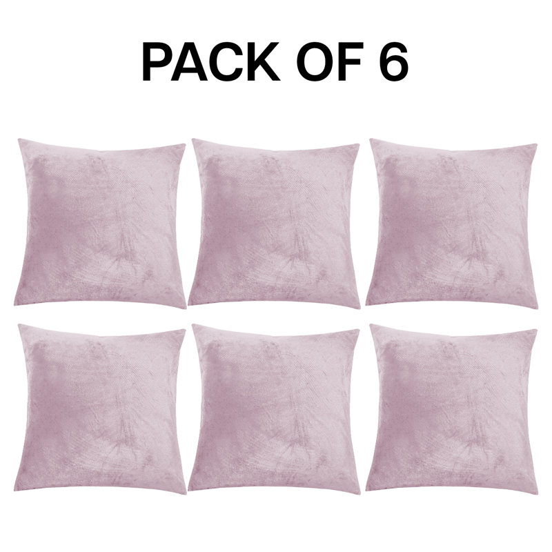 Square Cushion Cover, Pink Rose