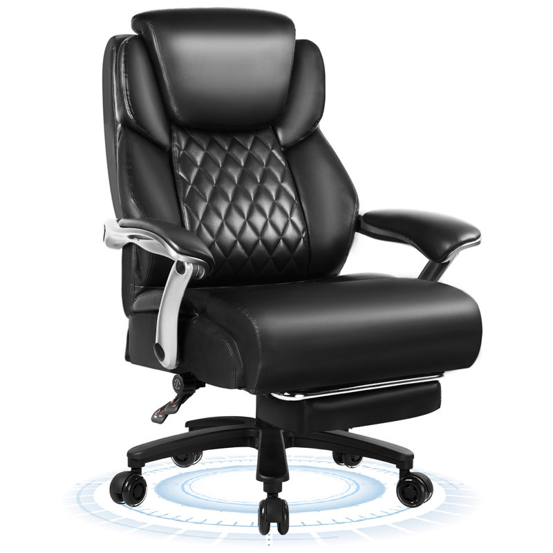 500Lbs Big And Tall Office Chair, Black