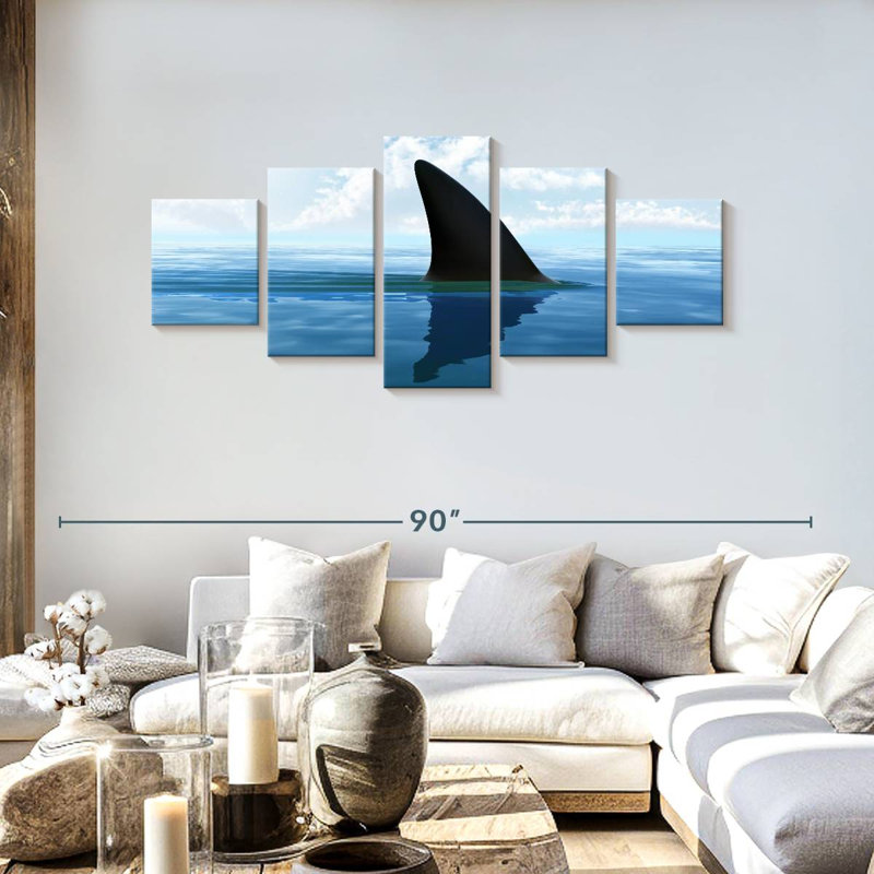 Shark Fin, 30" H x 68" W