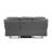 Conia Power Double Reclining Sofa, Leather, USB, 87 Inch-115686236-115686237