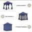 Pavillon de jardin en acier-130854330-130854340