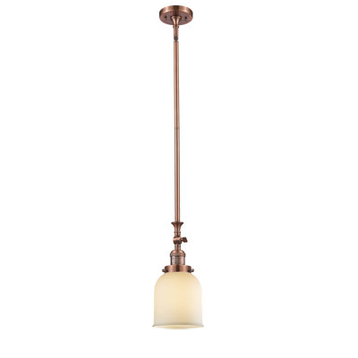 Luminaire suspendu 1 cloche pour une cloche Agata