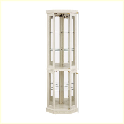 Modern Corner Curio Cabinet/Display Cabinet for Living Room by Winston Porter