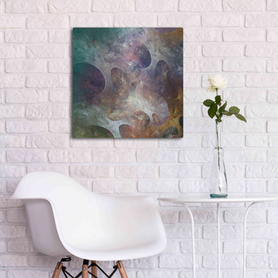 Orren Ellis «Lunar Tiles IV» par James Burghardt, art mural en métal