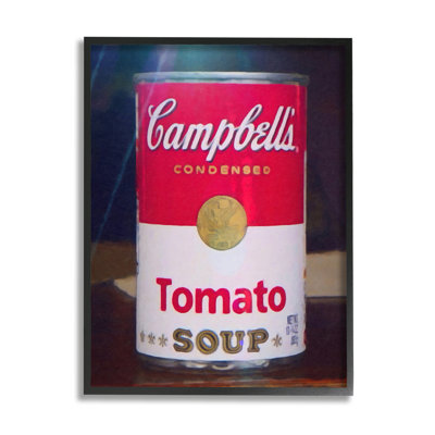 «Tomato Soup Can Still Life», peinture moderne giclée sur toile par Graffitee Studios