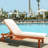 Rogyne Outdoor Wood Chaise Lounge , Cushion Included-643039550