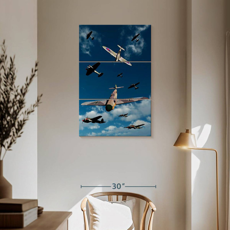 Aviation de guerre Mehar, H 57 po x l 36 po