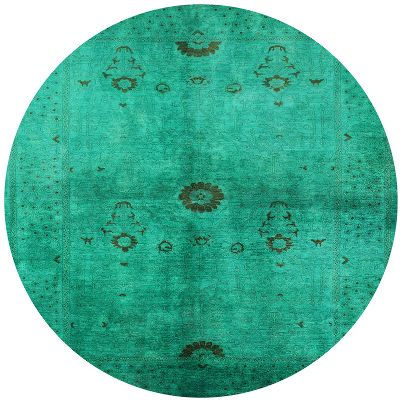 Oriental Indoor Rug, Round 4'