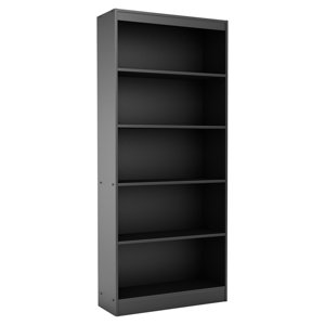 58" H x 31" W Solid Wood Standard Bookcase