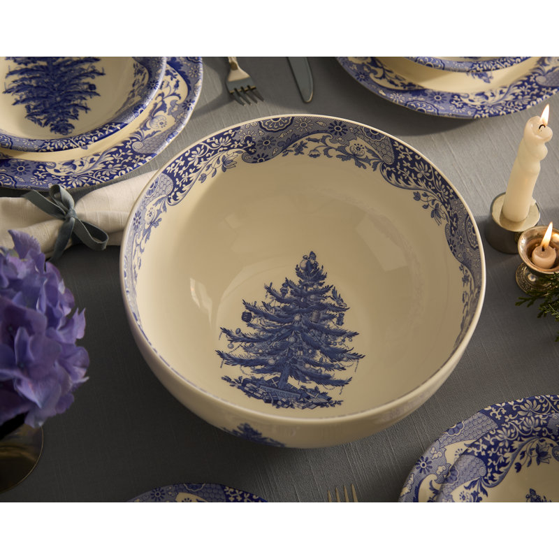 Blue Italian Blue Italian Christmas Bowl