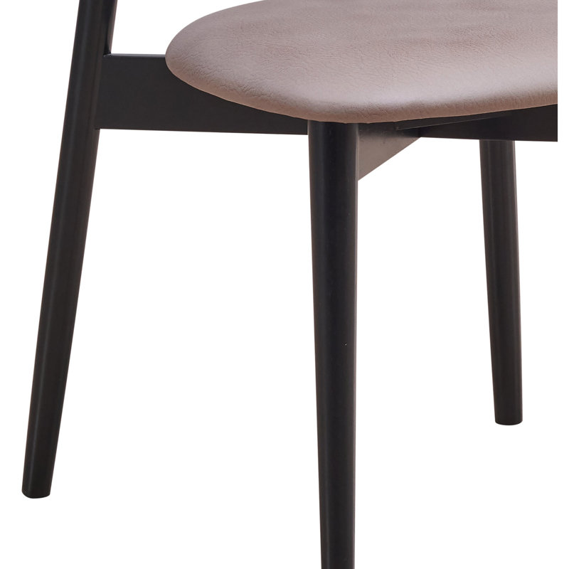 2 options de sièges en microfibre polie grise - pieds confortables en mousse à finition noire et chaise d'appoint au design élégant (2 pièces) avec rembourrage d'apparence moderne