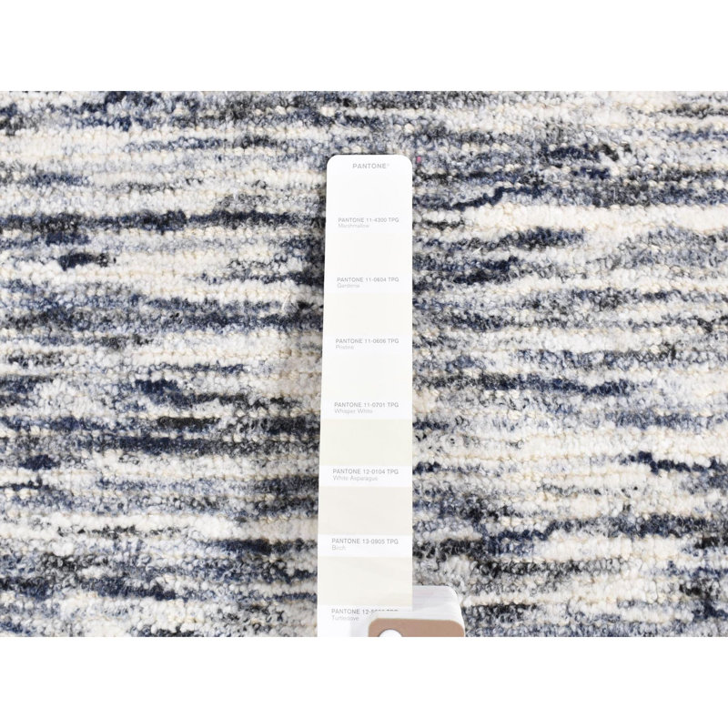 One-of-a-Kind 1'10" X 2' New Age Area Rug in