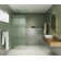 Gaia 30 in. x 78 in. Frameless Fluted Single Fixed Shower Panel