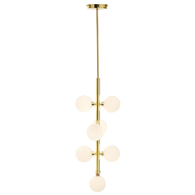 Luisana 7 - Light Golden Cluster Pendant
