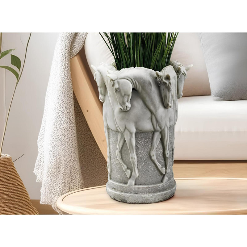Stylish Decorative Object, Concrete Color, 11.4 x 8.7 inches | Made of 100% Polyester for Durability | Perfect for Home Decor & Office Styling, Adds a Modern Touch to Any Space