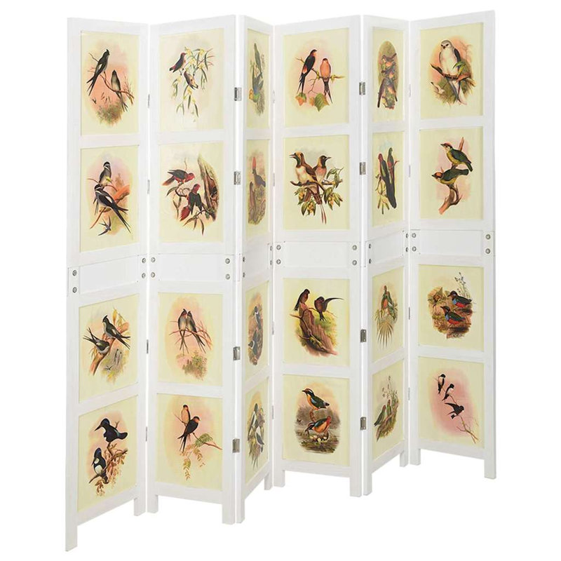 Room Divider, 6, 165cm H x 212cm W