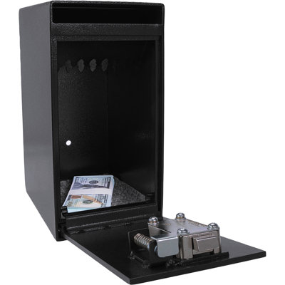 27 Cu Ft Steel Safe With Secure Lock System And 9" X 6" 12" Size Fishing Feature Solid Construction