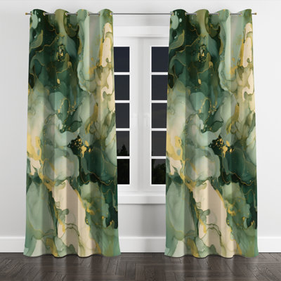 Analysse - Modern Blackout Grommet Curtain - 1 panel