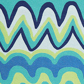 Schumacher x Trina Turk Zig Zag Weave Indoor/Outdoor Fabric