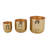 Magdalena 3-Piece Round Iron Wall Planters -2059334782