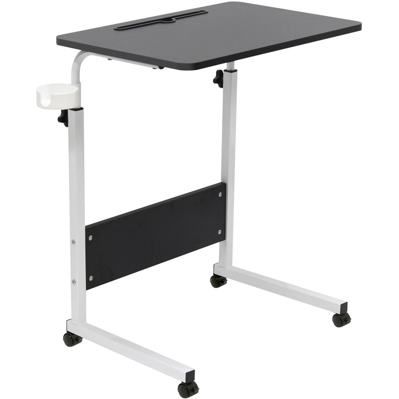 Adjustable Computer Desk, 69cm H x 60cm W x 40cm D, Black