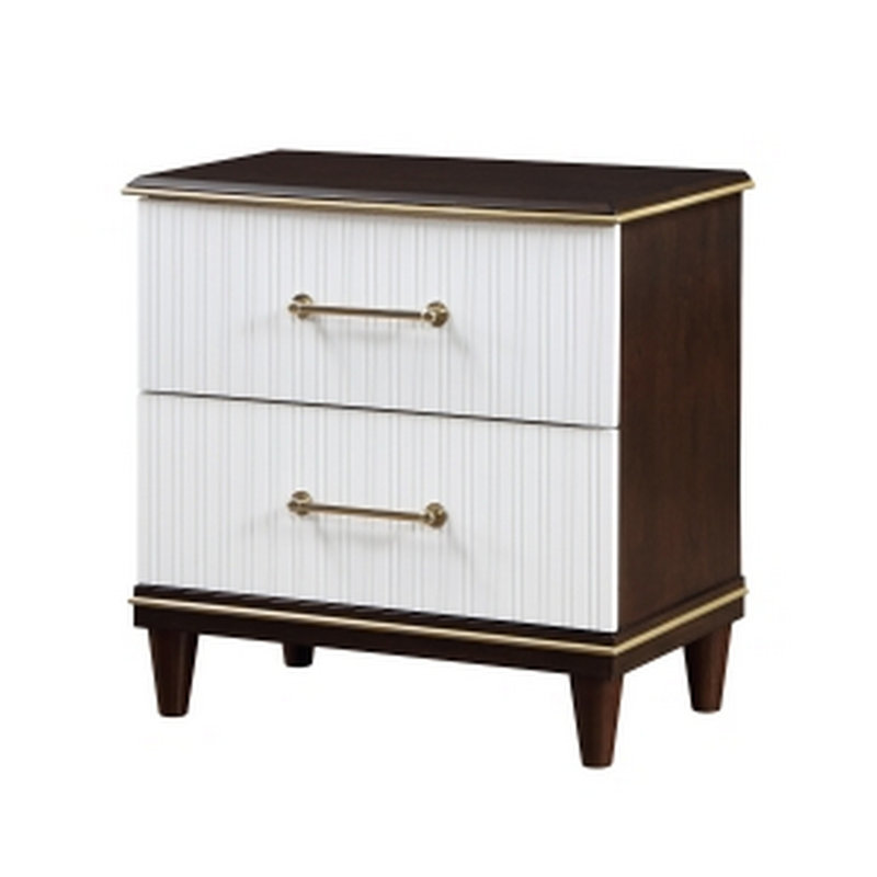 Table de chevet en bois Kimverly
