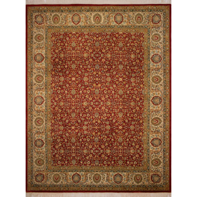 Rakowski One-of-a-Kind 9' X 11'10" New Age Wool Area Rug in Red