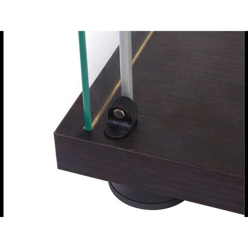 Vitrine à une porte avec 4 tablettes