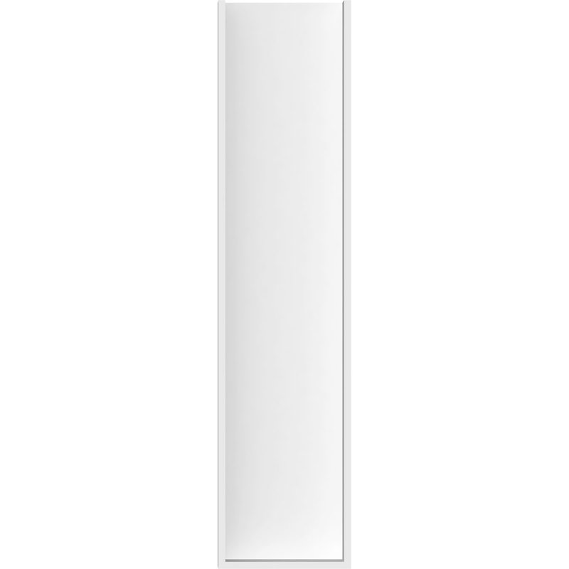 Persienne en PVC de qualité architecturale avec extrémités en bloc Thorton, L 7 po, H 30 po x P 30 po