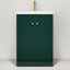 Meuble-lavabo autoportant avec lavabo en résine et 2 portes d'armoire, meuble-lavabo-113448802-113448801