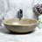 AA Warehousing Katelyn 13.75 " Stone Oval Bathroom Sink