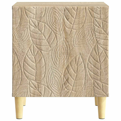 43cm W Composite Bedside Table