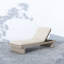 Leroy Outdoor Teak Chaise Lounge-358974386-358974385