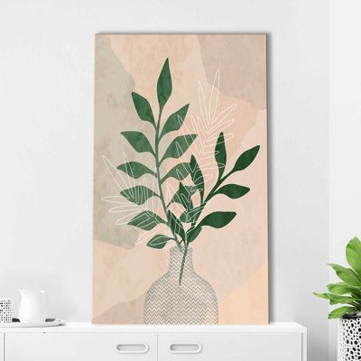 Sedona Greenery I par Natalie Carpentieri - Peinture