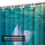 Rideau de douche avec 12 crochets-1821148186
