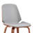 Rohail Leatherette Dining Chair with Slightly Curved Seat-1595663040-1595663043-1536494904