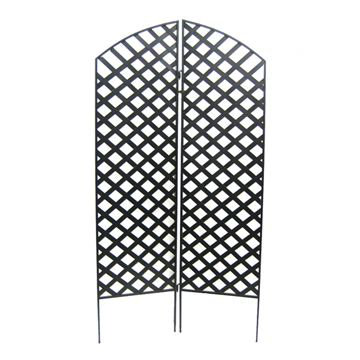 Whyalla 36'' W x 72'' H 2 - Panel Metal Folding Room Divider