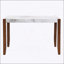Ensemble de mobilier de salle à manger moderne 4 pièces avec table en faux marbre et chaises et banc rembourrés, conception peu encombrante pour la cuisine et la salle à manger