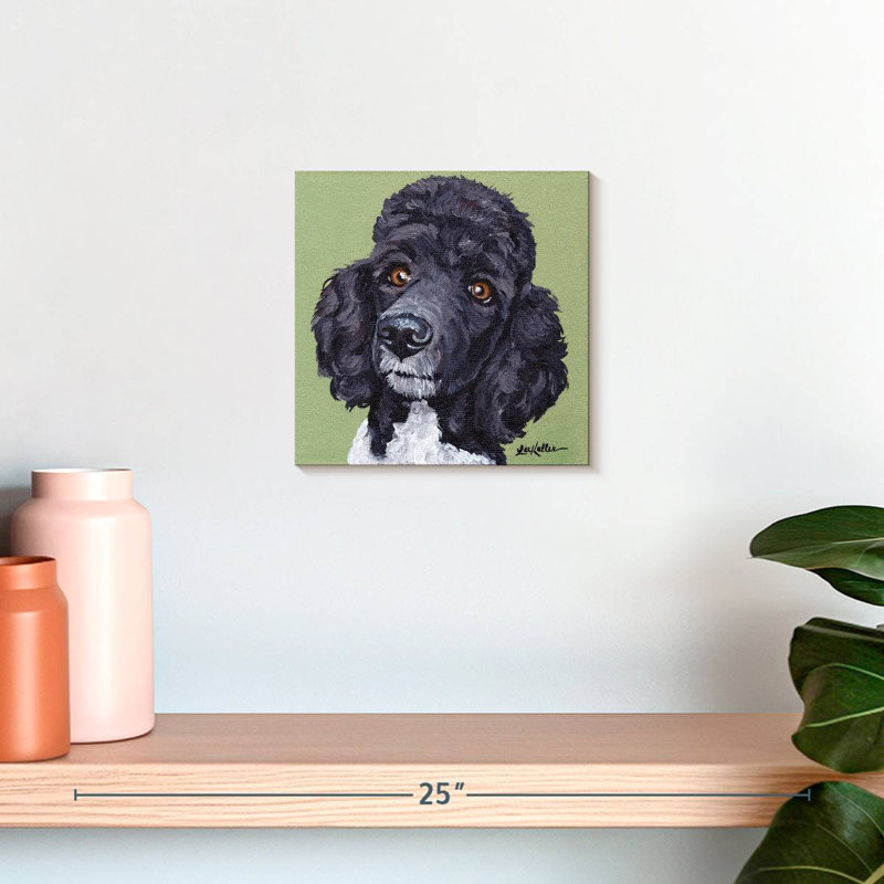 Brampt Standard Poodle Tommy, 10" H x 10" W