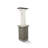 PAK Premium Mailbox Post Pedestal Classic White