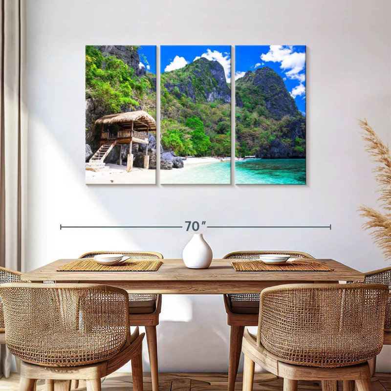 Plage Gillard El Nido Pristine, H 36 po x l 57 po