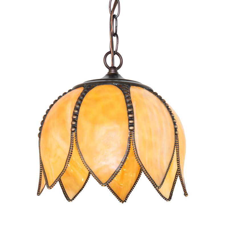 10" Wide Tulip Pendant