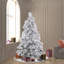 Alberta Flocked Artificial Christmas Tree Unlit-2133012765