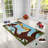 Luxurious Polyester Area Rug, 5.2 x 7.5 ft | 740 g/m², Non-Slip Felt Dot Underside, Laminated Sponge for Durability | Antibacterial, Easy Clean, Machine Washable at 86°F, Stunning Digital Print on Velvet Fabric-166106995