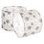 Abat-jour tambour 13 po x 13 po x 10 po (motif pissenlit clair)